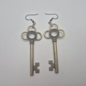 Antique Key Earrings 3